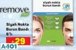 REMOVE SİYAH NOKTA BURUN BANDI 6'LI REMOVE SİYAH NOKTA BURUN BANDI 6'LI